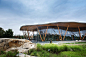 Vance Tsing Tao Pearl Hill Visitor Center By Bohlin Cywinski Jackson : Rhyme sense of the tree structure.