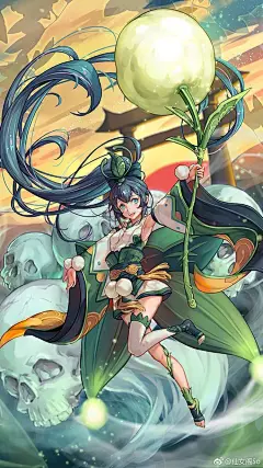 #动漫手机壁纸##分享动漫美图# 
  《阴阳师》高清壁纸 ​​​​