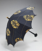 Parasol Date: 1925–35 Culture: American (probably) Medium: silk, wood, metal, plastic Dimensions: 29 in. (73.7 cm) Credit Line: Brooklyn Museum Costume Collection at The Metropolitan Museum of Art, Gift of the Brooklyn Museum, 2009; Gift of the estate of 