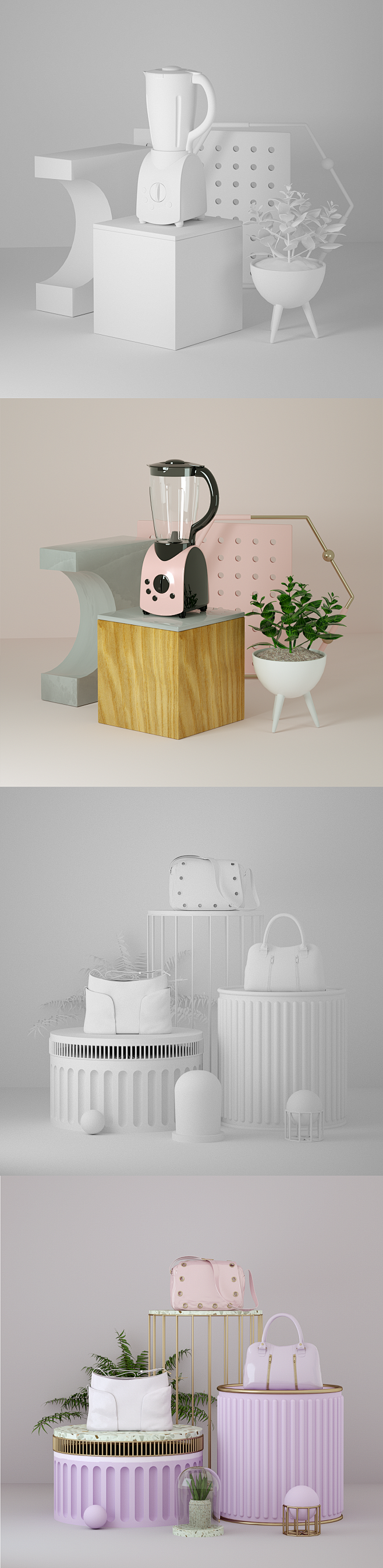 C4D场景搭建