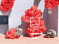 Pantone Color of the Year 2019 | Living Coral octane skull type web animation website x-particles cinema4d coy2019 livingcoral pantone design