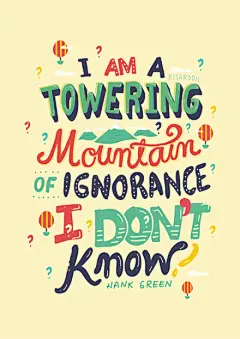 【字体海报设计】名人名言海报系列之Hank Green 推荐阅读：设计师必看！为什么英文要比中文在设计中显得高大上→http://t.cn/8sHBHmG