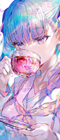藤ちょこ/藤原のイラスト
二次元少女  动漫壁纸
