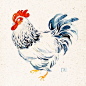 Year of the Rooster - Vietnam : Year of the Rooster, various illustrations made by 50 Vietnamese artists in Vietnam