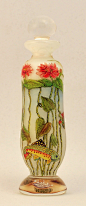 "Water Lily Pond" Perfume Bottle ~ by Ron Lukian & Gail Hall-Lukian