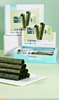 小轻苔经典香脆海苔卷24g/盒儿童即食零食营养健康海苔卷-tmall.com天猫