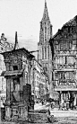 Strasbourg by Samuel Prout