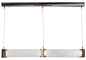 Parallel Curved Linear Suspension - Contemporary Chandeliers - Dering Hall