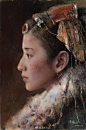 唐伟民古典人物油画作品集-5