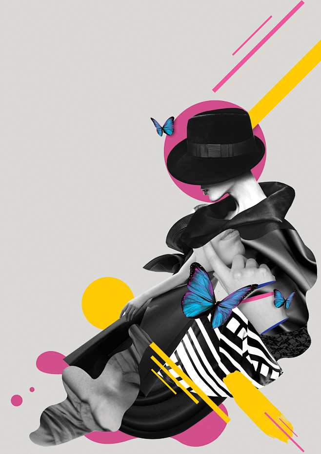 Fashion collage : .