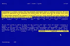 现代经典时尚海报排版英文数字字体 HU Battery