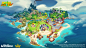 King Crash Bandicoot: On the Run! Art Blast - ArtStation Magazine : The story of Crash Bandicoot: On the Run! began with us wanting to build a new “mobile runner game” something that pushes the boundaries of what is typically available. Given that we’re p