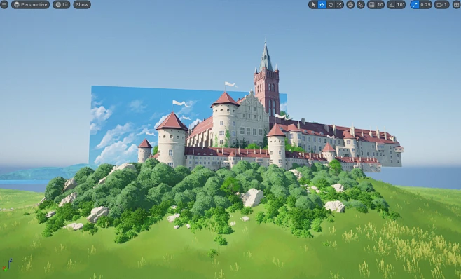 The Königsberg Castle-花瓣网