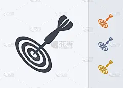 飞镖对靶心-蜡笔斯坦锡尔图标