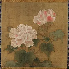 400幅传世名画#386 李迪《红白芙蓉图》 - 小红书