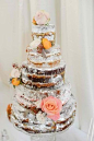 Sweet wedding cake..