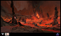 Aberration: Red Caves, Sebastian Kowoll : Ark: Aberration was pretty cool to work on! 
Some hot cave paintings here! 
Hope you like them!

Follow me on Instagram: https://www.instagram.com/sebaskowoll/