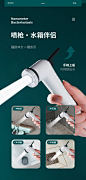 水箱家用卫生间蹲便器节能马桶水箱加厚蹲坑挂墙式厕所洗手冲水箱-tmall.com天猫