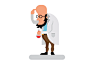 Scientist_dribble#插画gif#