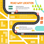 交通地图平面路线图