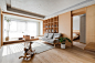【新提醒】木心设计丨用原木和微水泥打造的日式风格住宅-室内设计-拓者设计吧