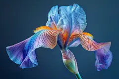 鸢尾兰鲜花种植鸢尾花花朵图片摄影图