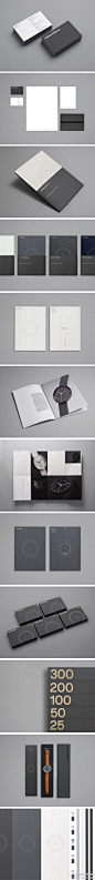 视觉中国灵感库：简约气质的手表品牌形象设计，永远经典的黑白和永远不为任何人停顿的流年一样亘古隽永 http://t.cn/zOH7QKL
