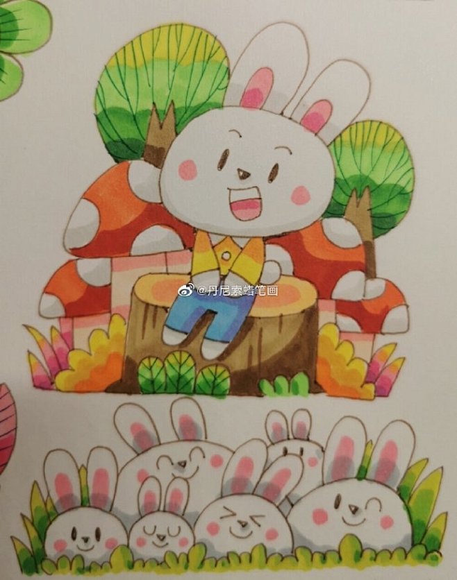 丹尼索百图斩一百张儿童画练习67676767