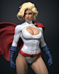 Power Girl 同人艺术