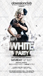 Print Templates - White Party Flyer | GraphicRiver