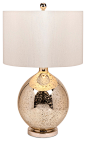Shop Mercury Glass Table Lamp Products on Houzz