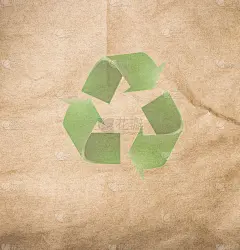 高解析度的可回收棕色卡纸，带有半色调