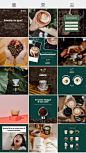 Crème Media - Grille Instagram coffee shop
