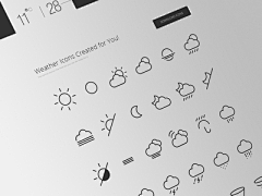 曦呱采集到widget/weather