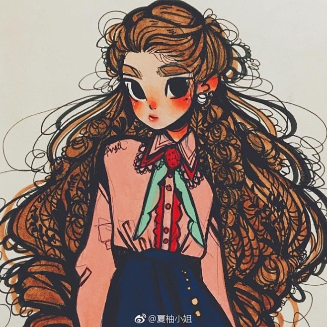 俏皮可爱的动漫美少女~
by:angel...