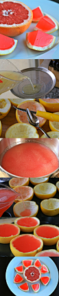 Ruby Red Jello Shots