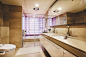 166平新古典风格三居房屋卫生间淋浴房浴室柜装修效果图
