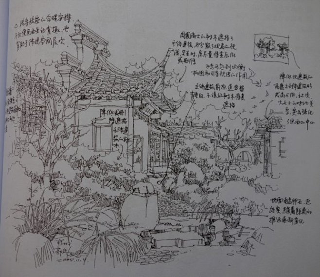 【建筑画】夏克梁钢笔建筑·写生与解析