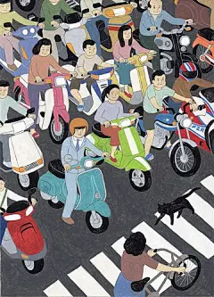 插画素材 #头像# #背景图# #水彩# #素描# #小清新##插画##手绘#