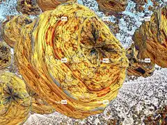 抽象的 3D 艺术 艺术 新世界 背景 幻想 爆炸 几何艺术