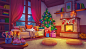 Christmas interior