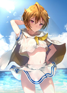 com采集igtek_小熙采集到泳装女artibee - 二次元动漫美女壁纸杂志