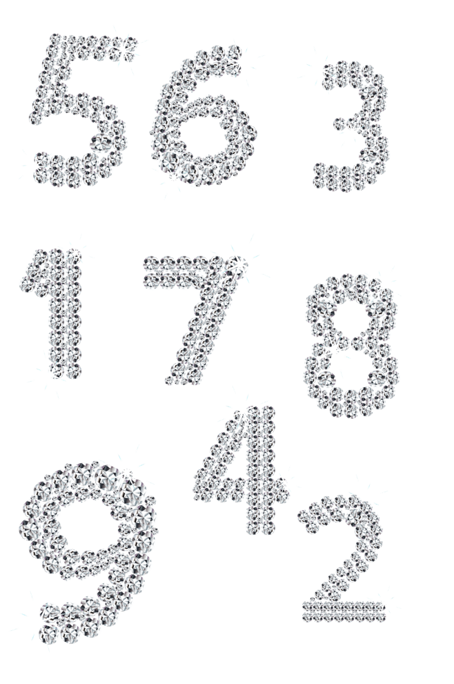 钻石数字元素.png