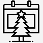 日历降临圣诞节图标 免费下载 页面网页 平面电商 创意素材