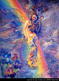 550*756
Iris - Keeper of the Rainbow 彩虹的守护神
     世代相传, 彩虹是希望和幸运的标志。而Iris希腊的彩虹女神、她那淡光的双翼是那么快速地飞行, 当她旅行时, 凡人只能看见一条彩虹横跨天际