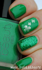 St. Patrick s Day nails!: 