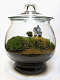 Wow, I want! Movie Miniatures: Scale Model  Beetlejuice Terrarium.