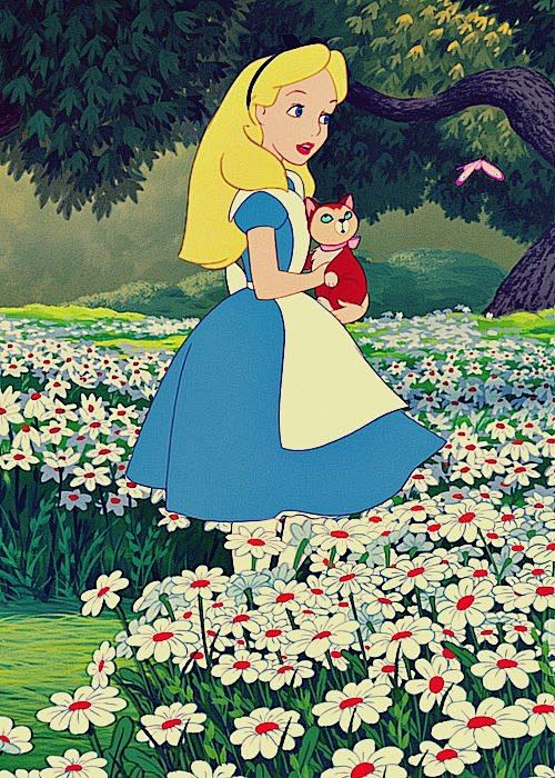 Alice：所有花儿都会充满神奇的魔力。...