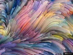 唯美 彩色 梦幻 七彩 质感 背景 质感/纹理背景图片图片壁纸