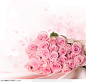 粉色玫瑰花高清图片，放在桌子上的粉色玫瑰花图片素材